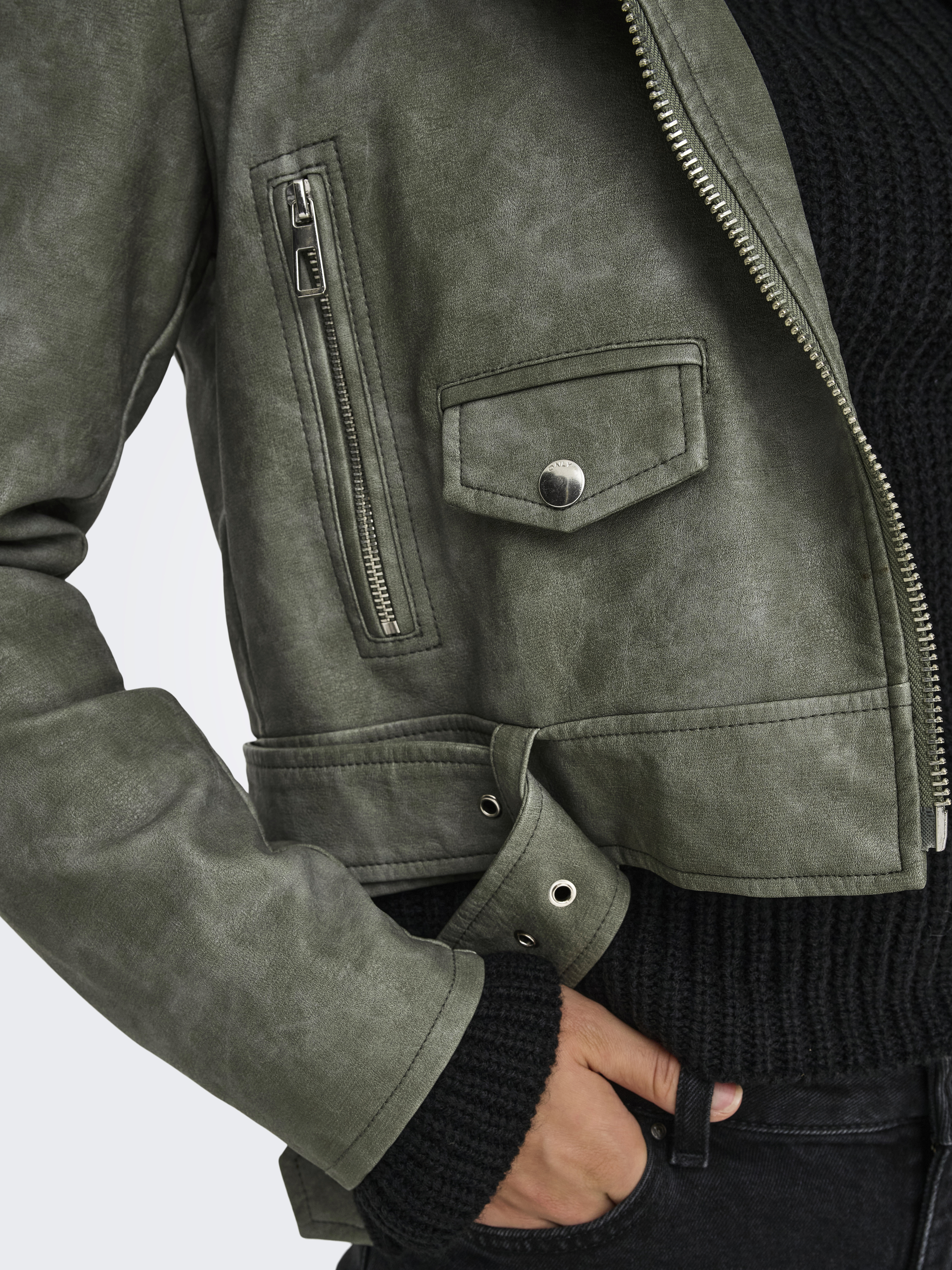 ONLMACY WASHED BIKER CC OTW
