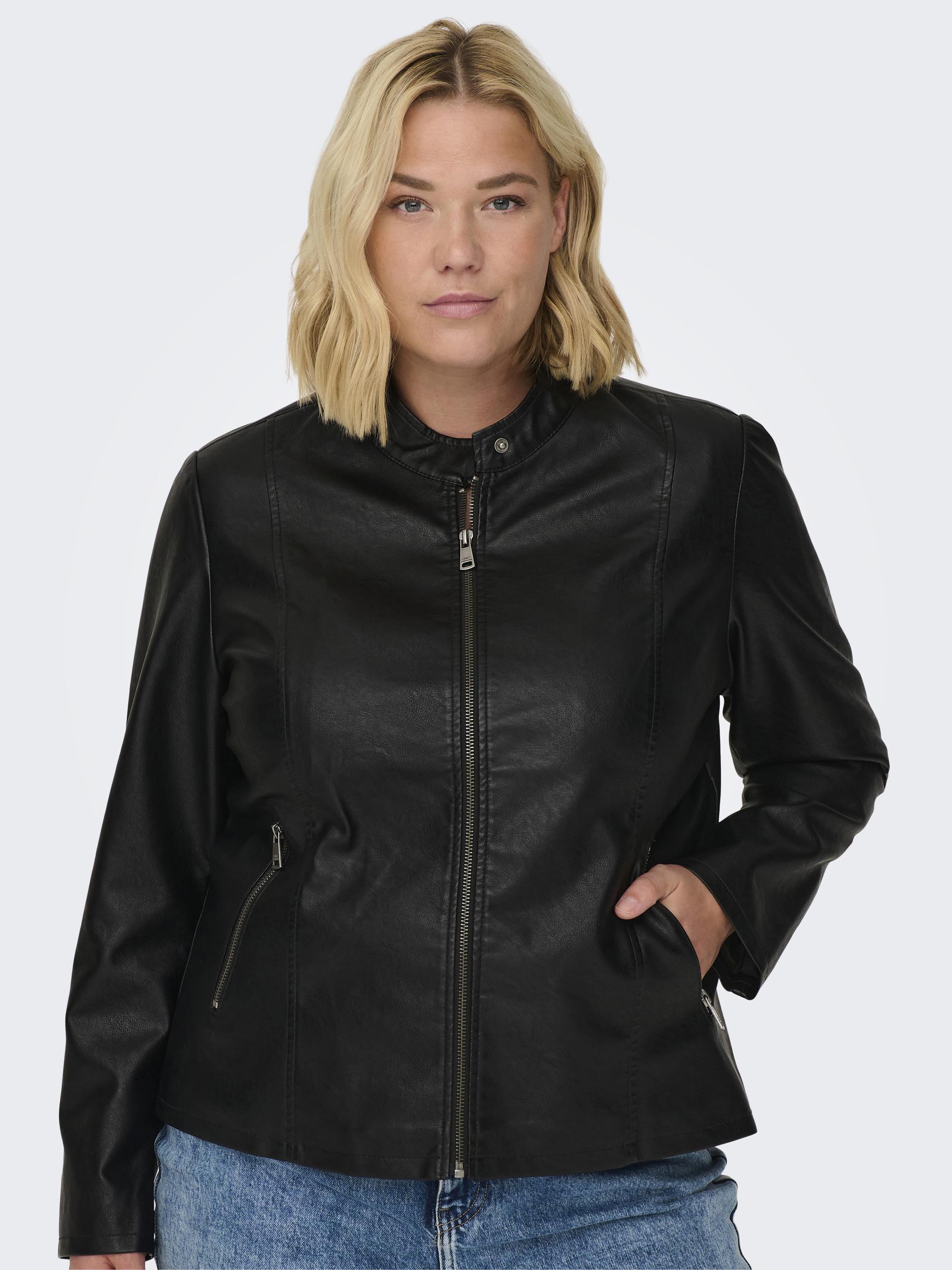 CARNEWMELISA FAUX LEATHER JACKET OTW