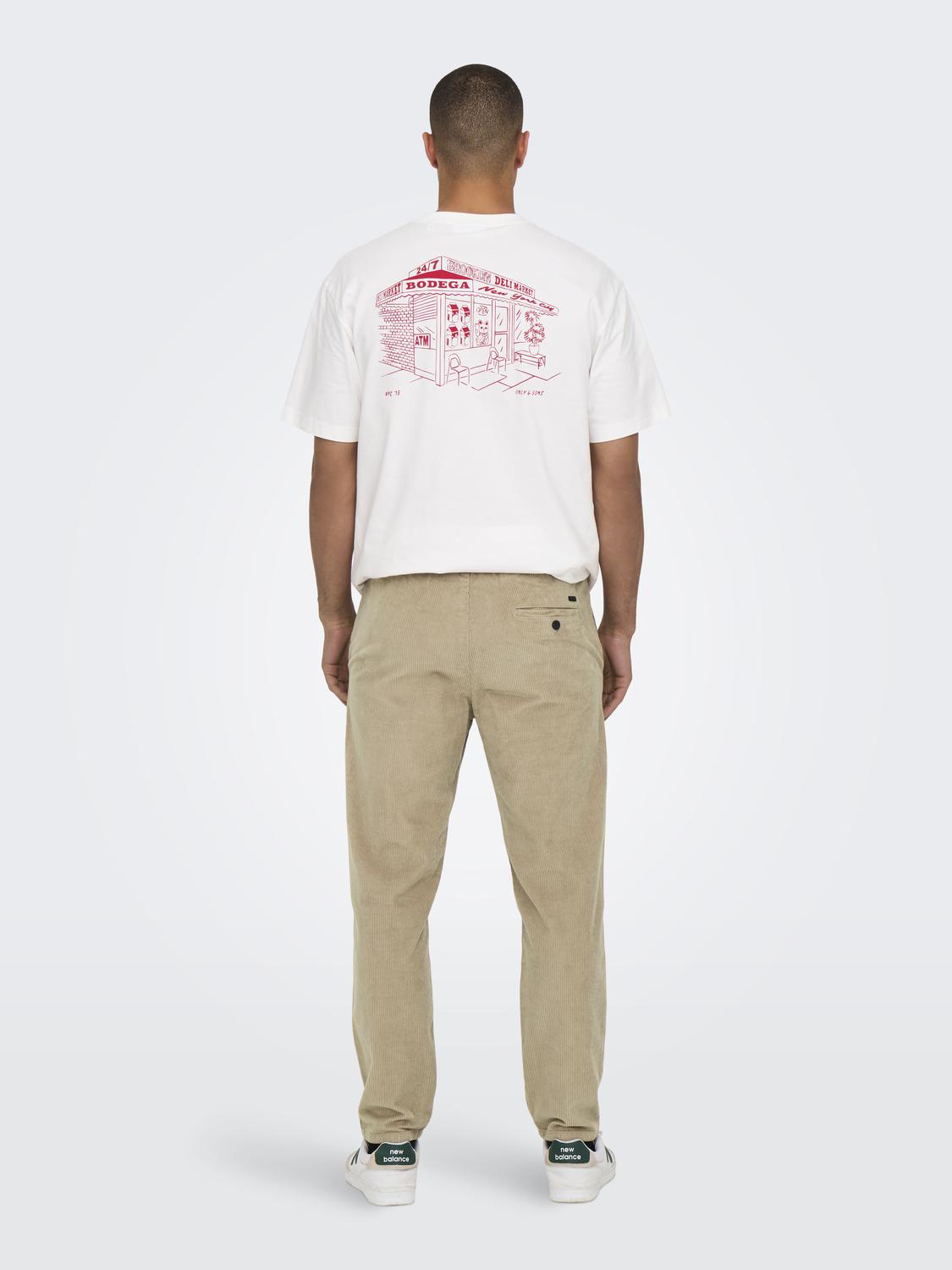 ONSLINUS TAP CORDUROY 0185 PANT NOOS
