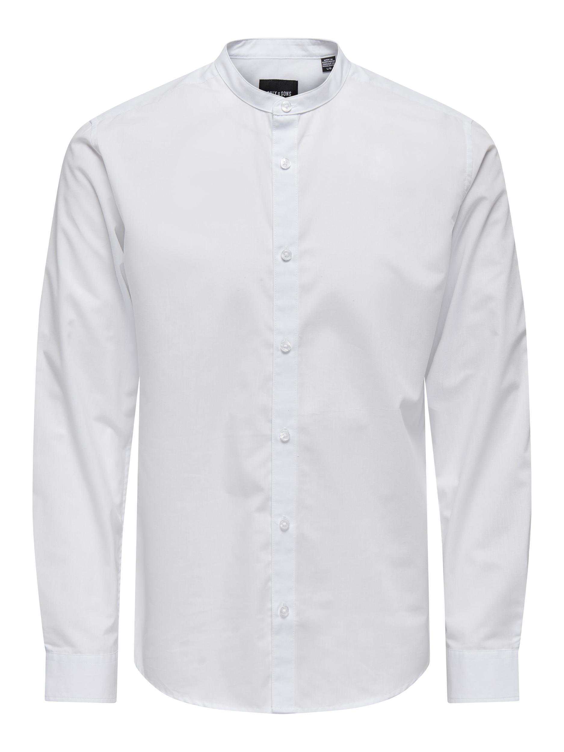 ONSSANE LIFE LS MAO SOLID POPLIN SHIRT