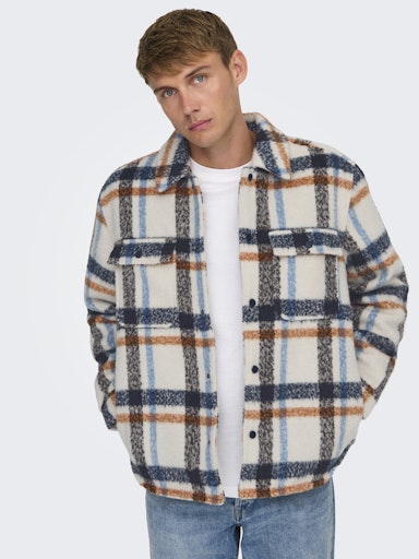 ONSGIO LF CHECK PADDED JACKET OTW