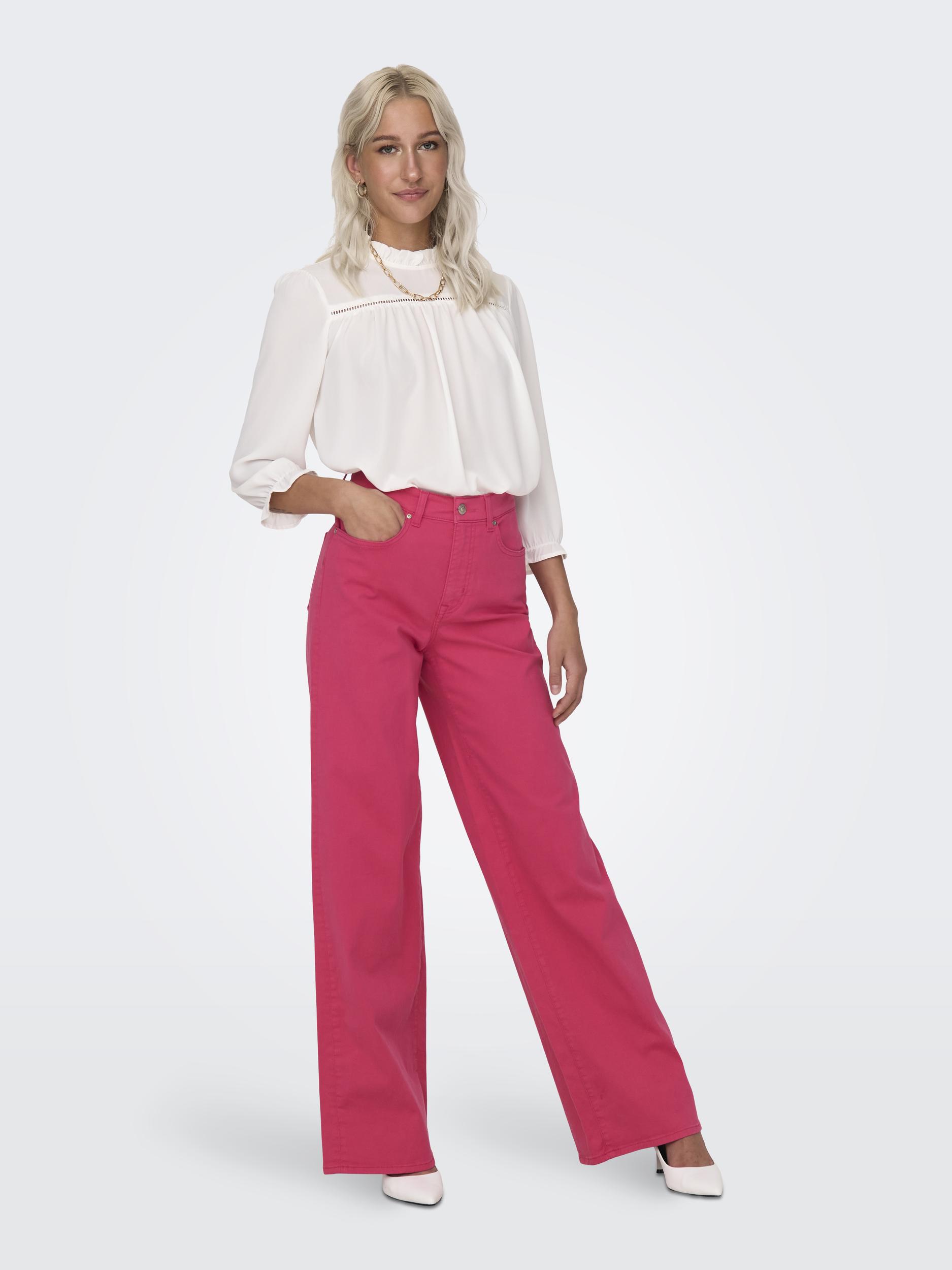 ONLMADISON HW WIDE COL LONG PNT