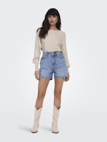 ONLADALINE L/S SHORT PULLO KNT NOOS