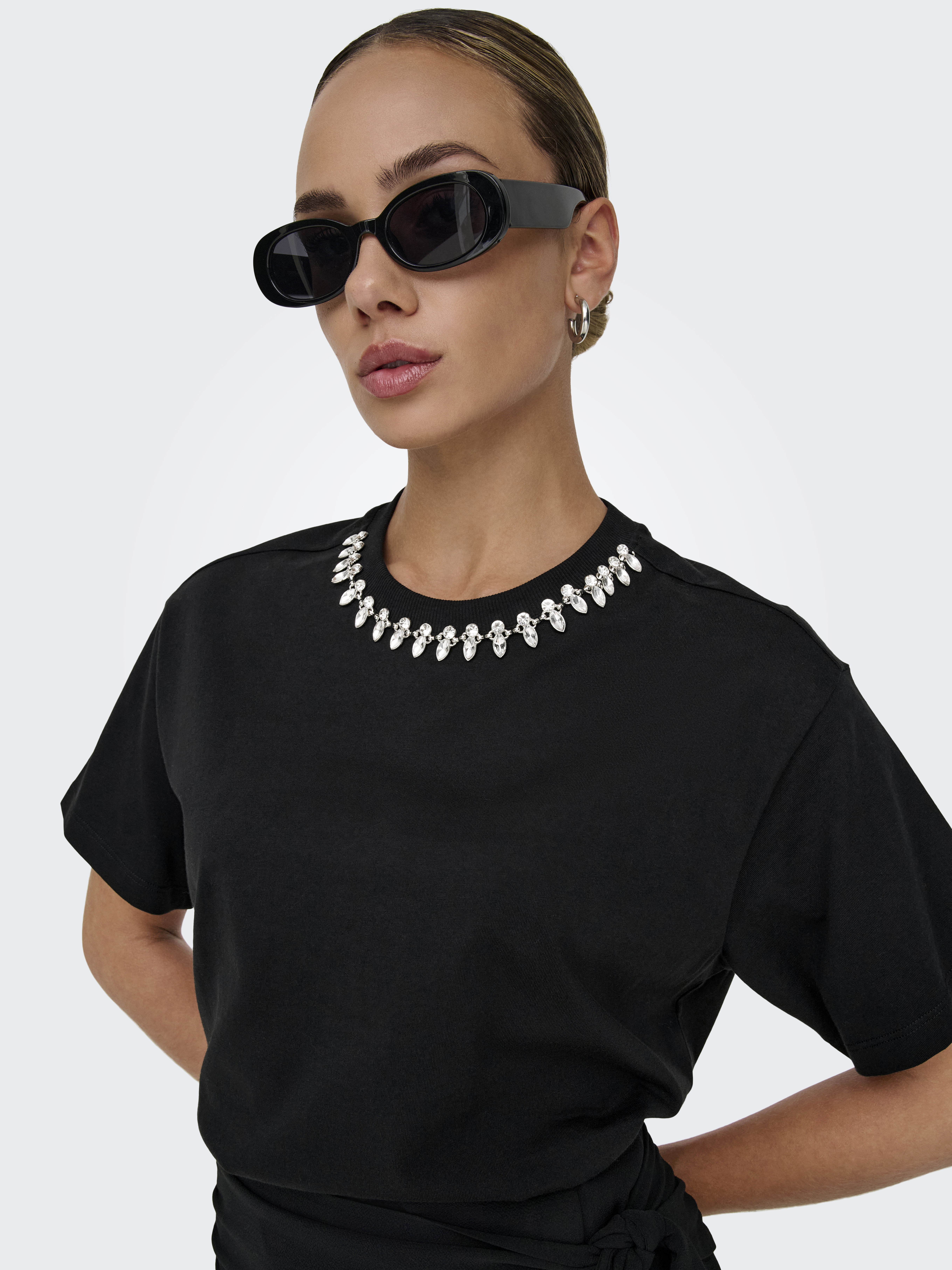ONLKIARA LIFE S/S O-NECK TOP JRS