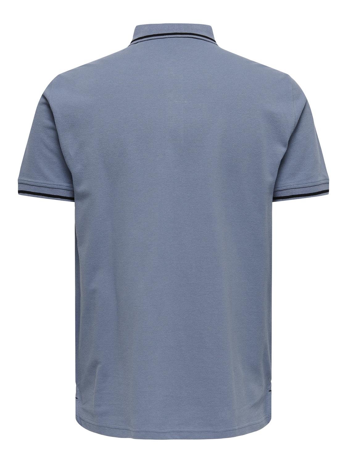 ONSFLETCHER LIFE SLIM SS POLO NOOS