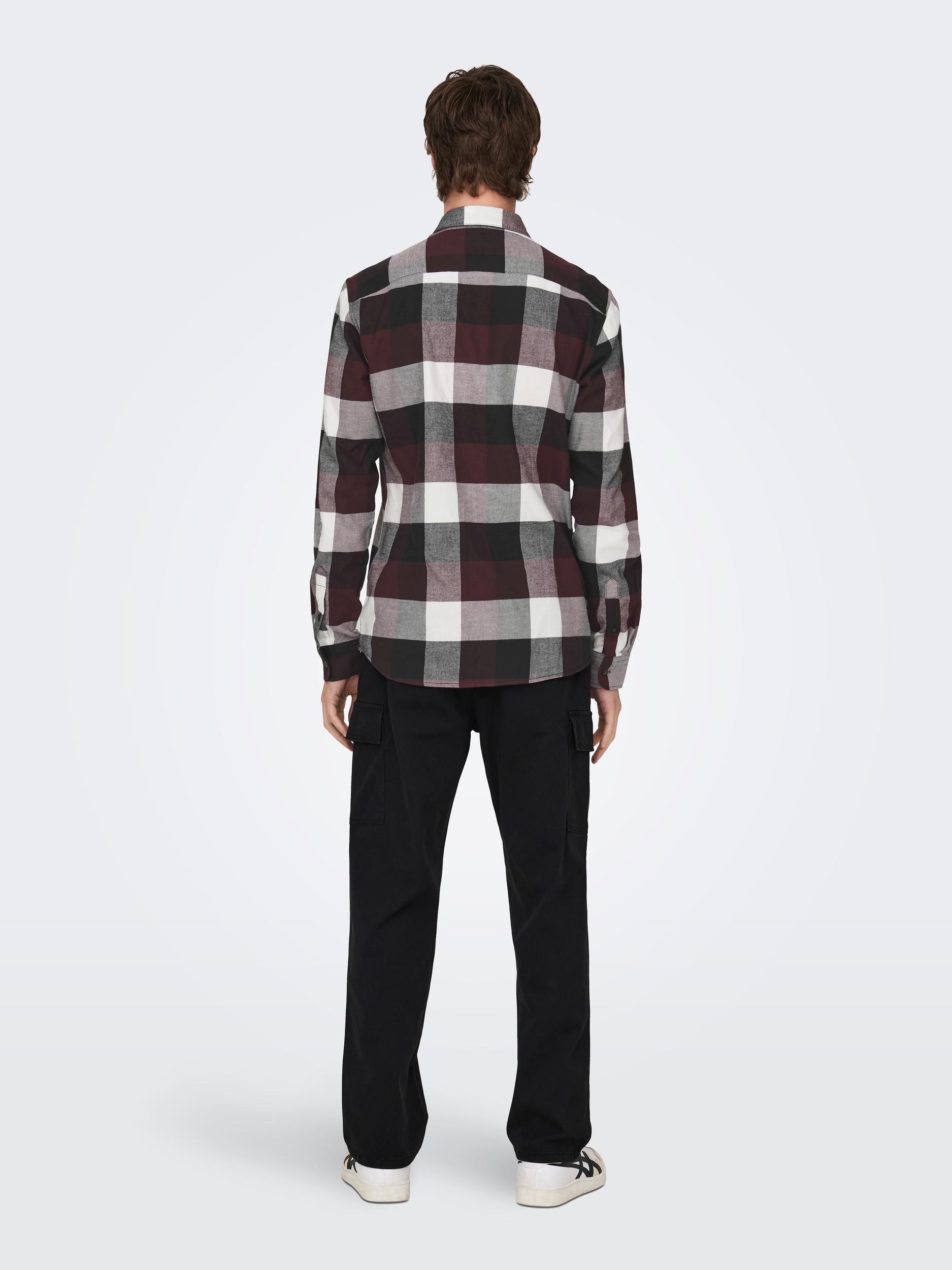 ONSGUDMUND LS 3T CHECK SHIRT NOOS