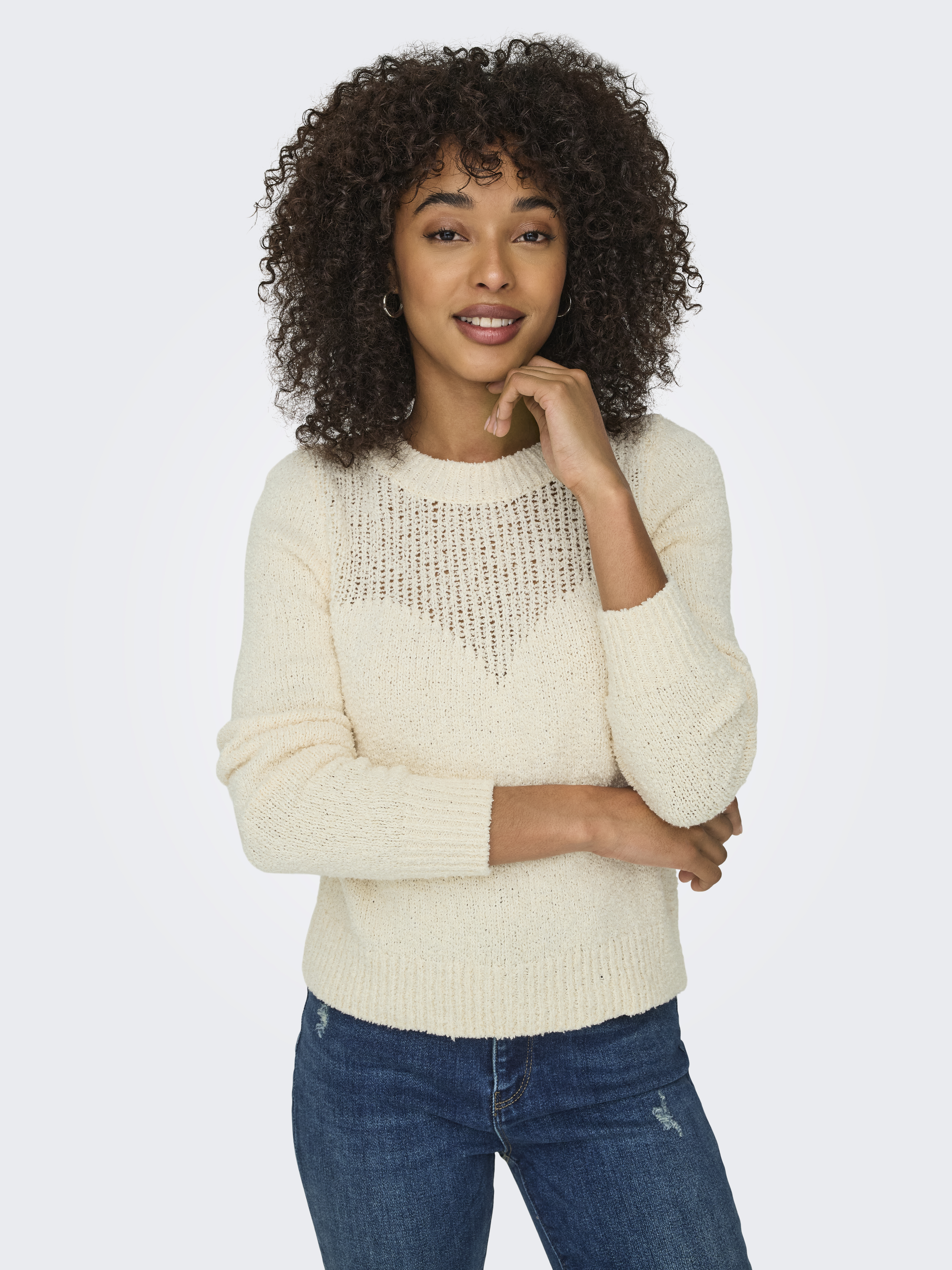 ONLEMIRA L/S O-NECK KNT