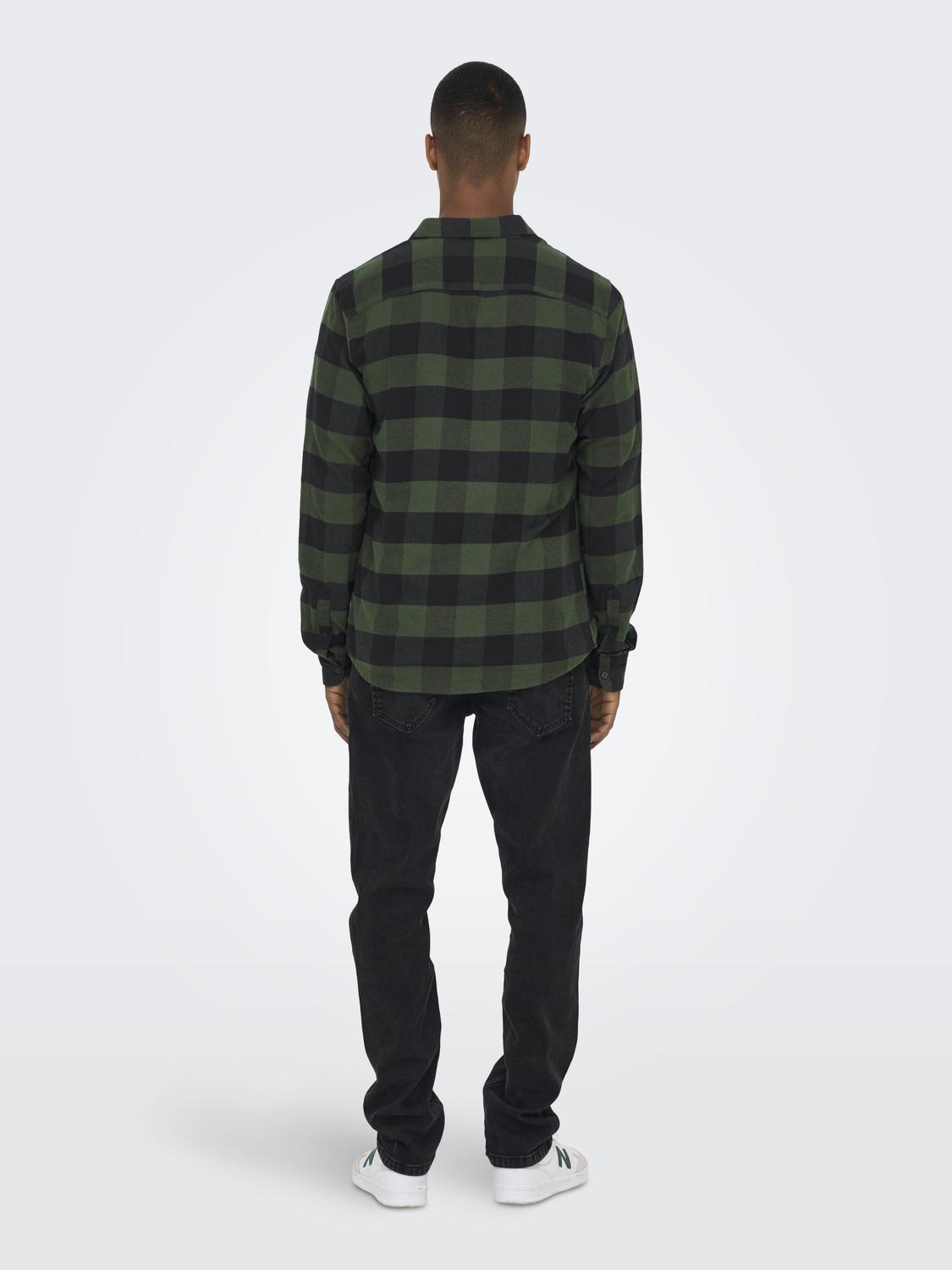 ONSGUDMUND LS CHECKED SHIRT NOOS