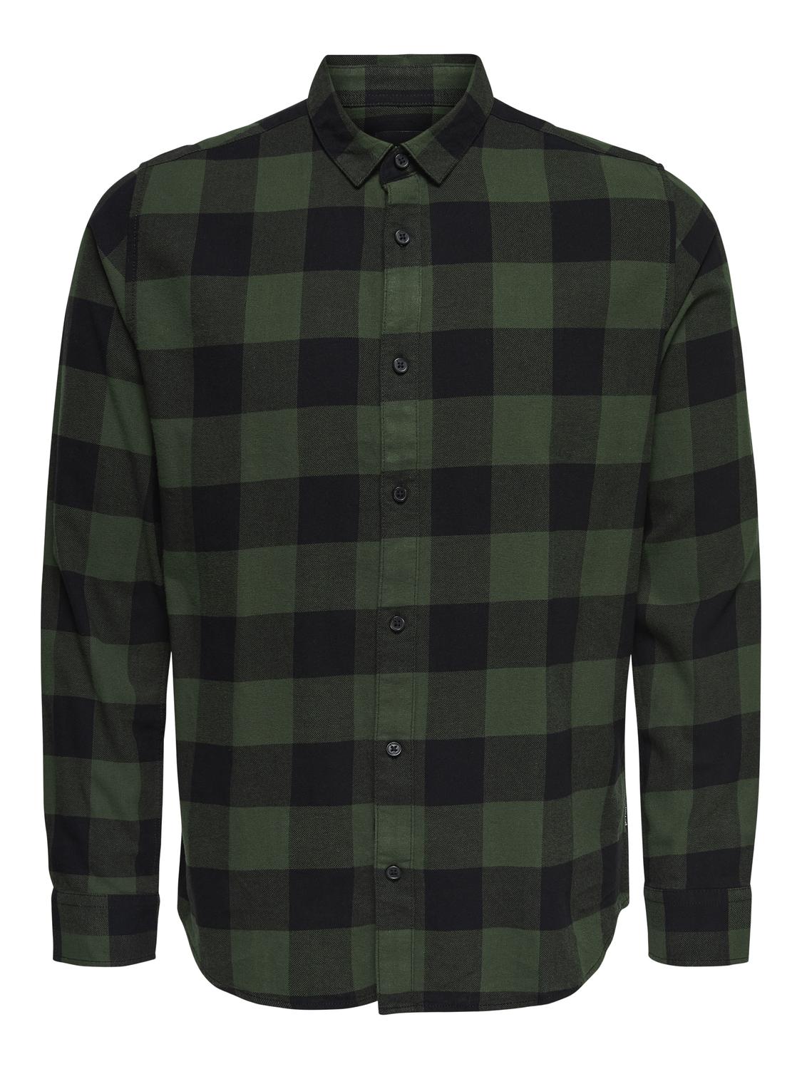 ONSGUDMUND LS CHECKED SHIRT NOOS