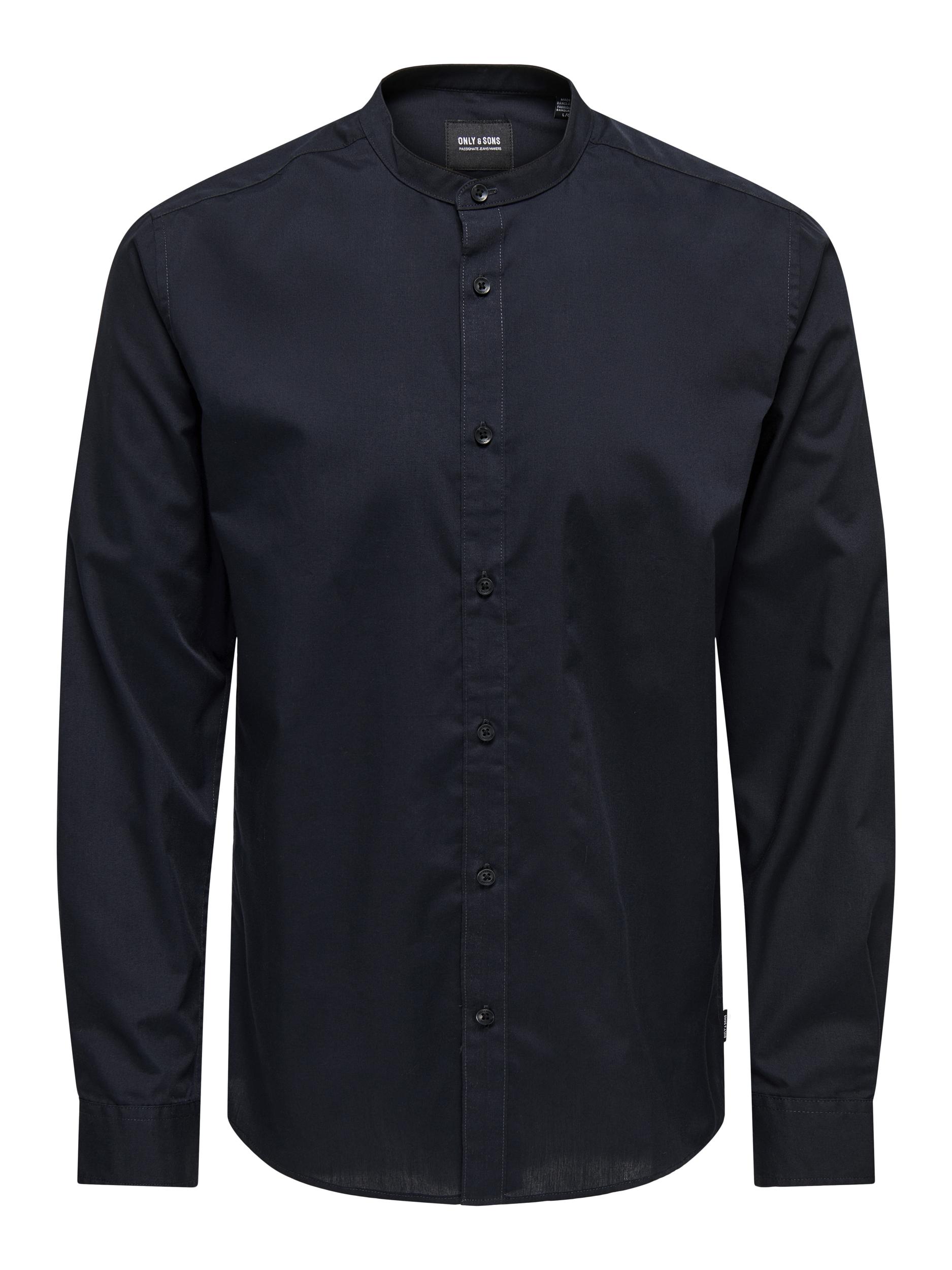 ONSSANE LIFE LS MAO SOLID POPLIN SHIRT