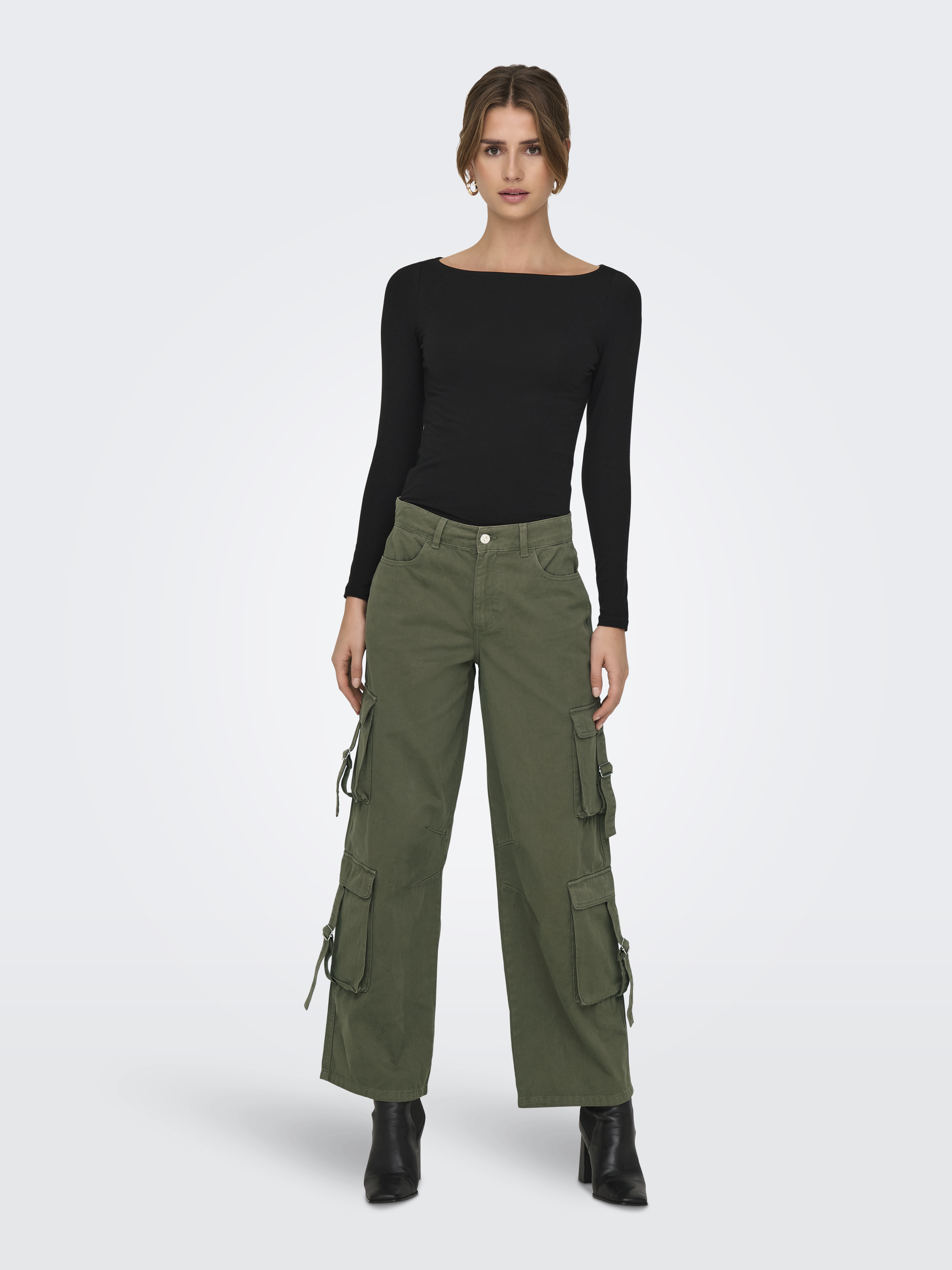 ONLMALFY MW WIDE CARGO PANT CC PNT