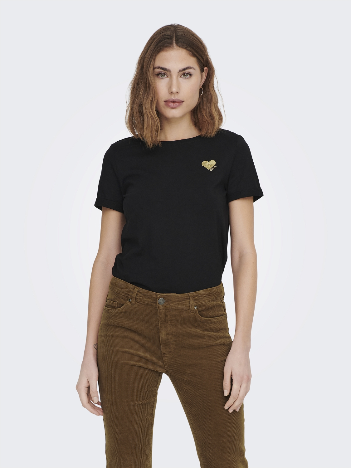 ONLKITA LIFE S/S LOGO TOP NOOS