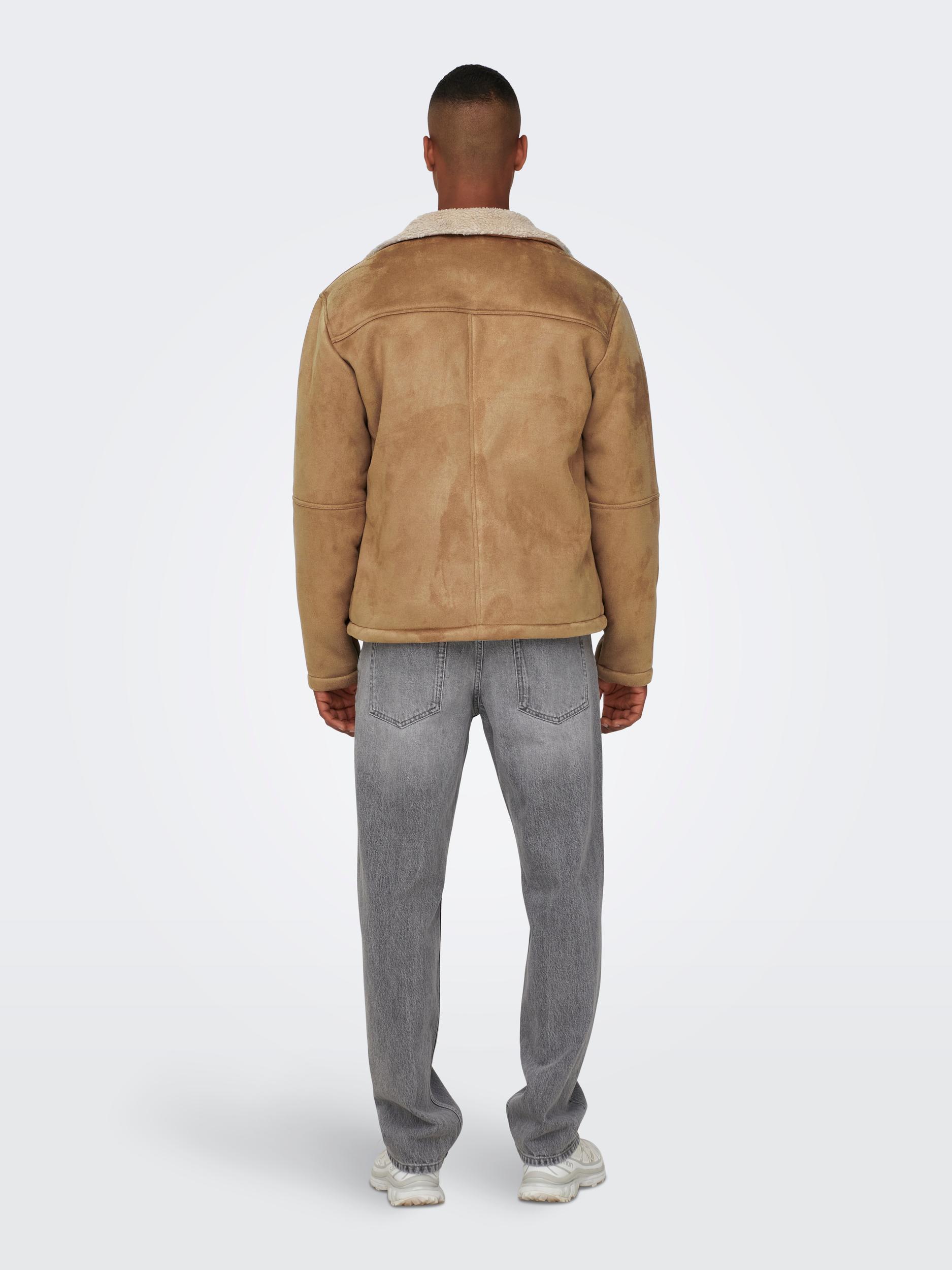 ONSROYCE SHEARLING JACKET OTW