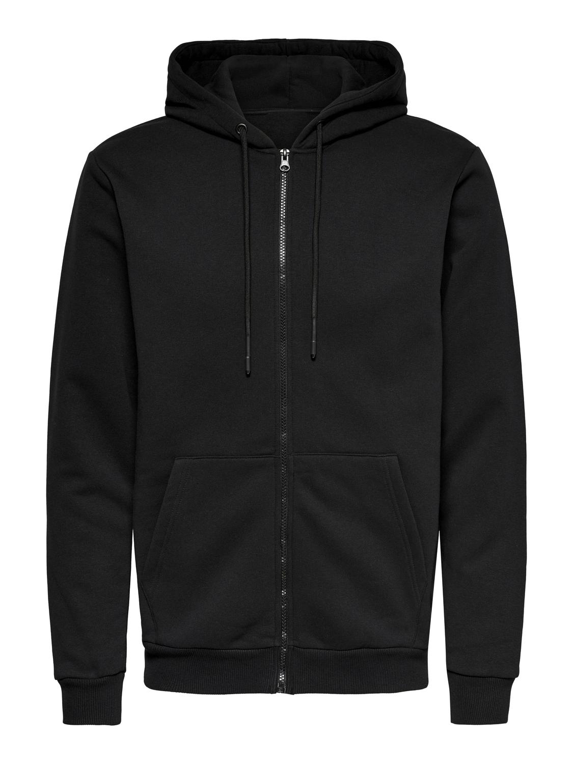 ONSCERES ZIP THR. HOODIE SWEAT NOOS
