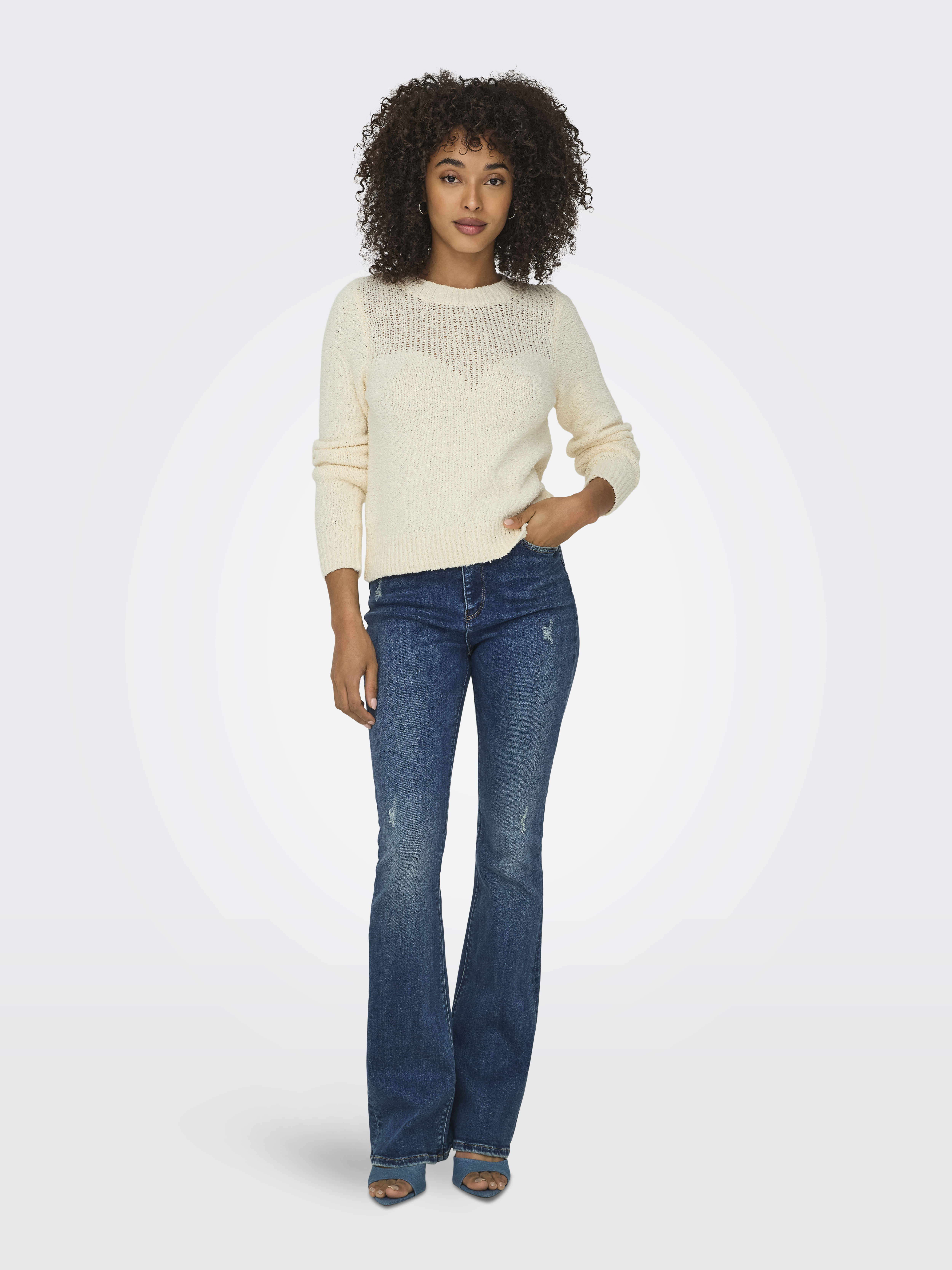ONLEMIRA L/S O-NECK KNT