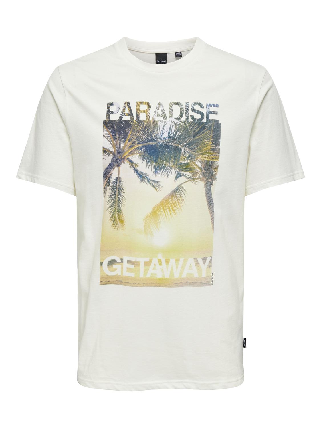 ONSMAGDY LIFE REG PHOTOPRINT SS TEE