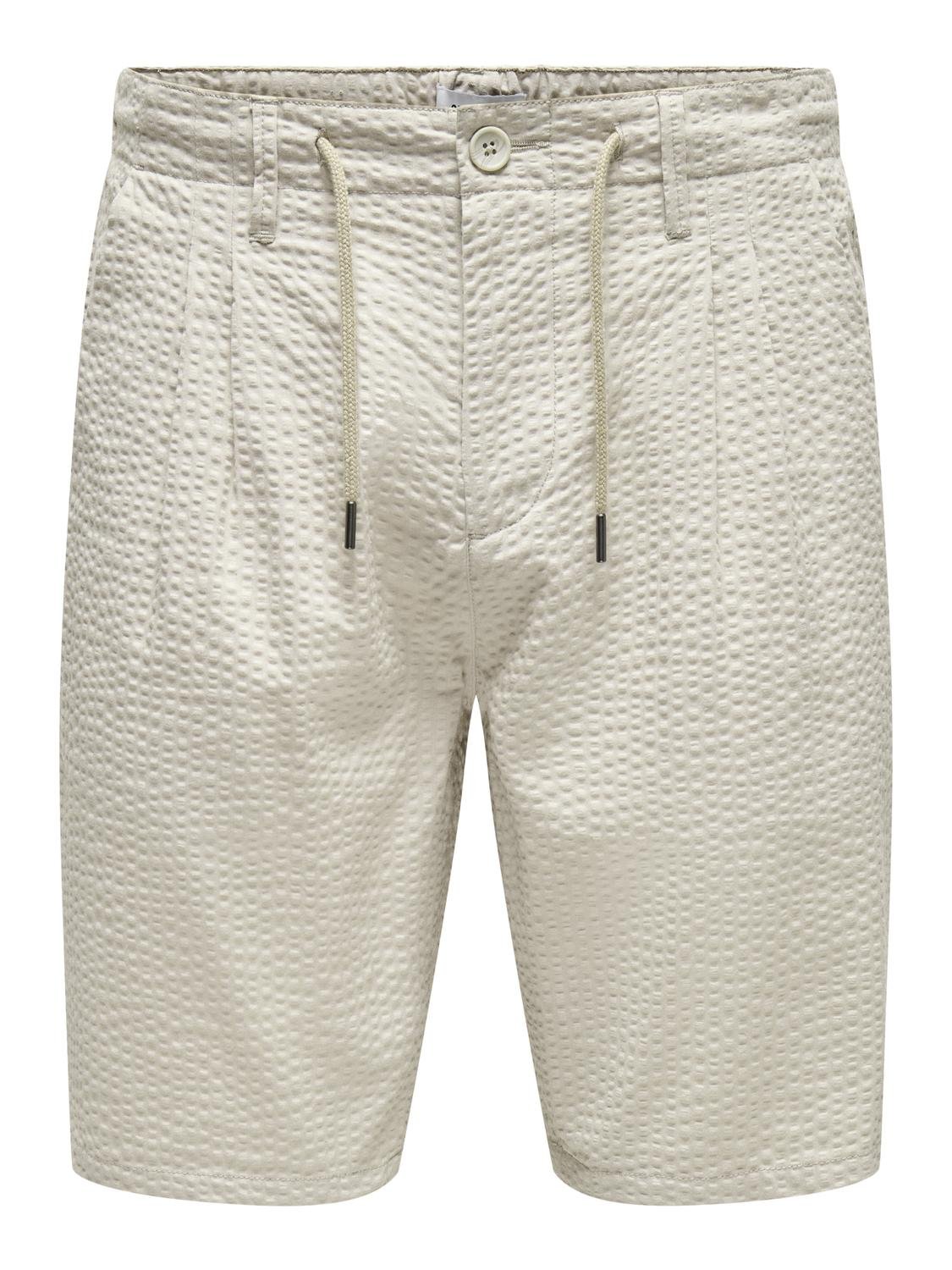 ONSLEO LIFE 0009 SEERSUCKER SHORTS