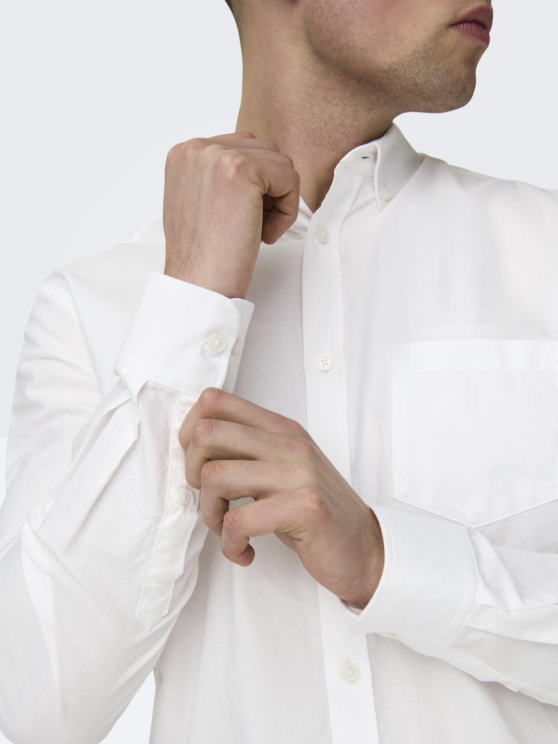 ONSALVARO SLIM LS OXFORD SHIRT NOOS