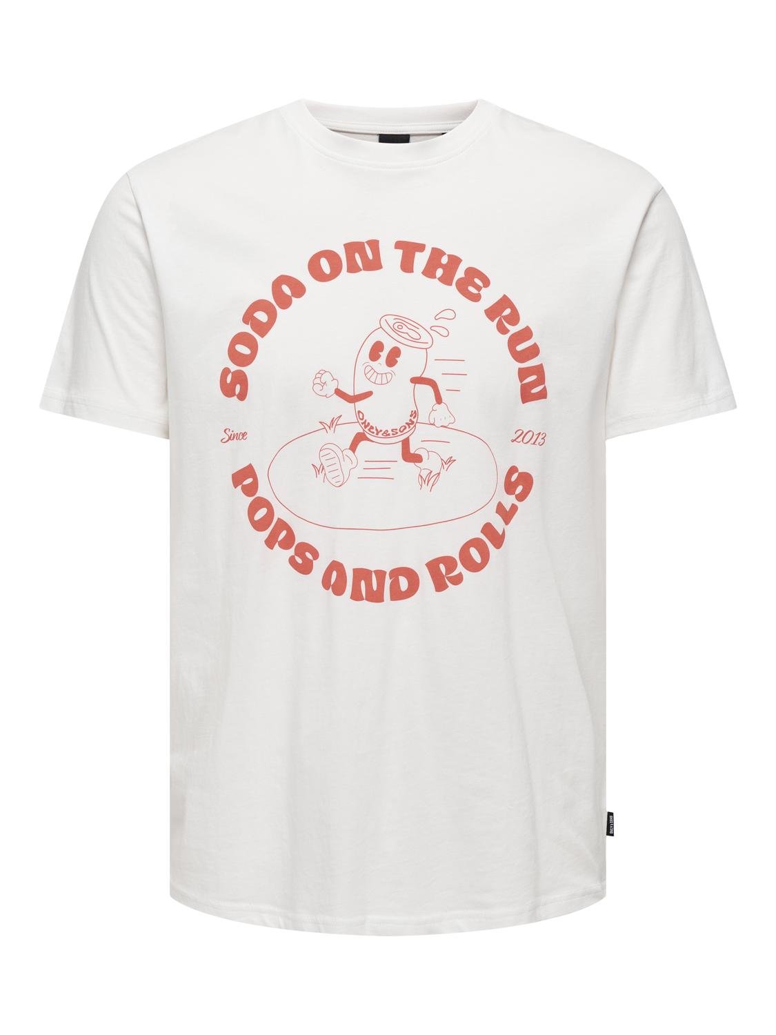 ONSKIM REG FUNNY SS TEE