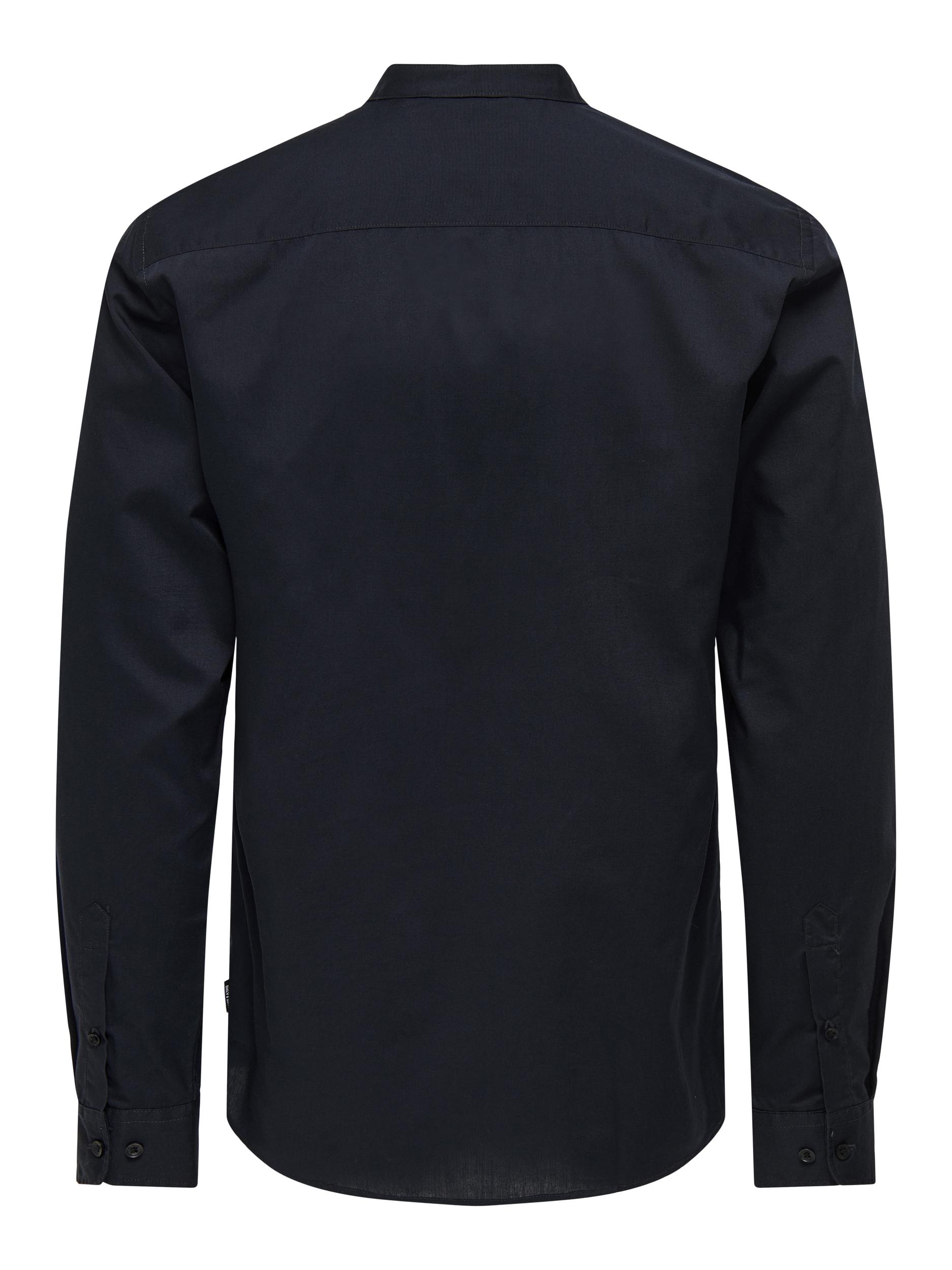 ONSSANE LIFE LS MAO SOLID POPLIN SHIRT