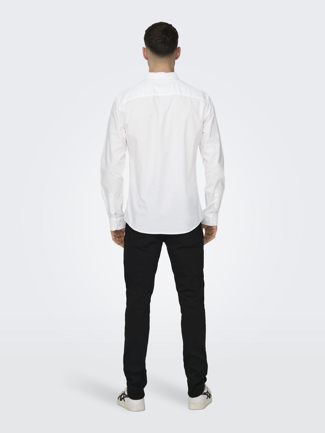 ONSALVARO SLIM LS OXFORD SHIRT NOOS