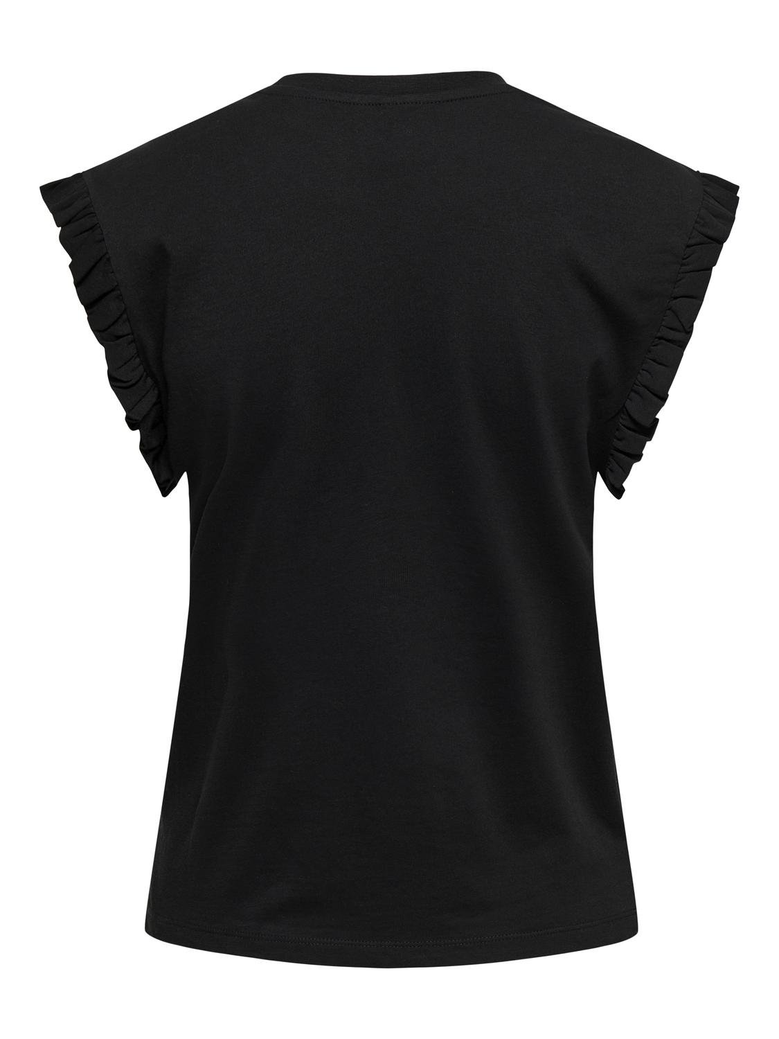 ONLFILIPPA S/S DETAIL POCKET TOP JRS
