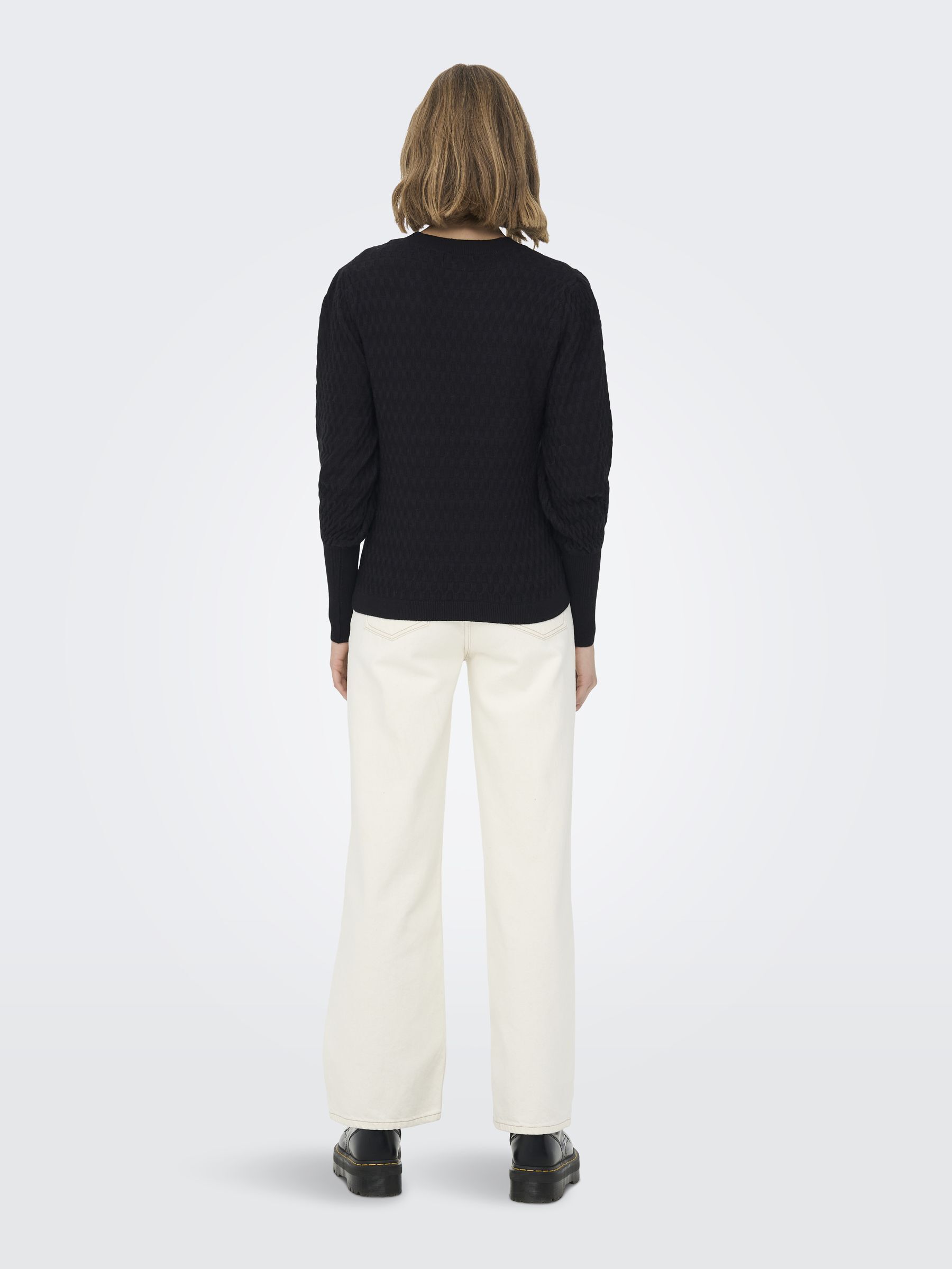 ONLFAYE LIFE LS O-NECK CS KNT