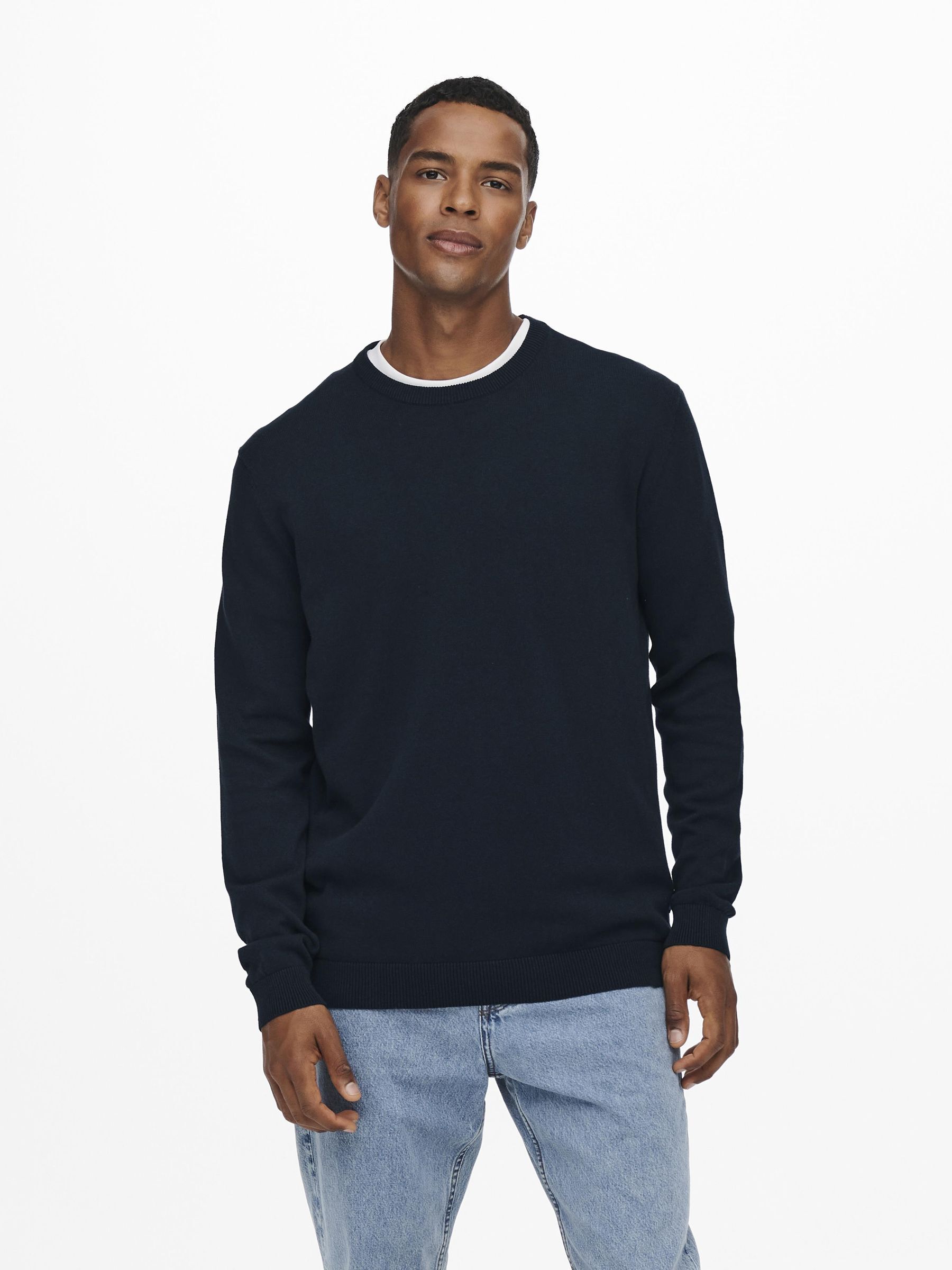 ONSALEX REG 12 CREW KNIT