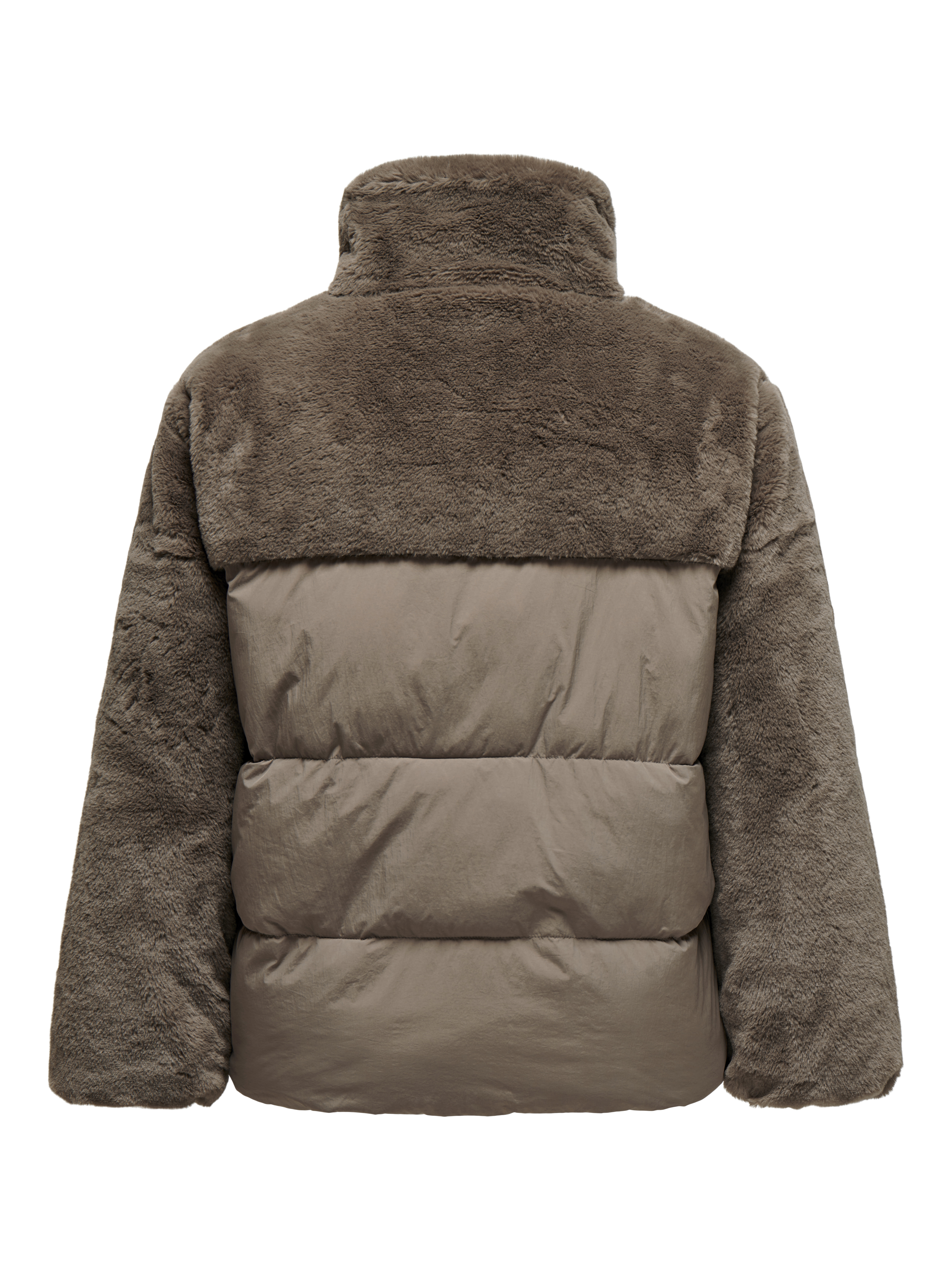 CARWANJA FUR PUFFER MIX JACKET OTW