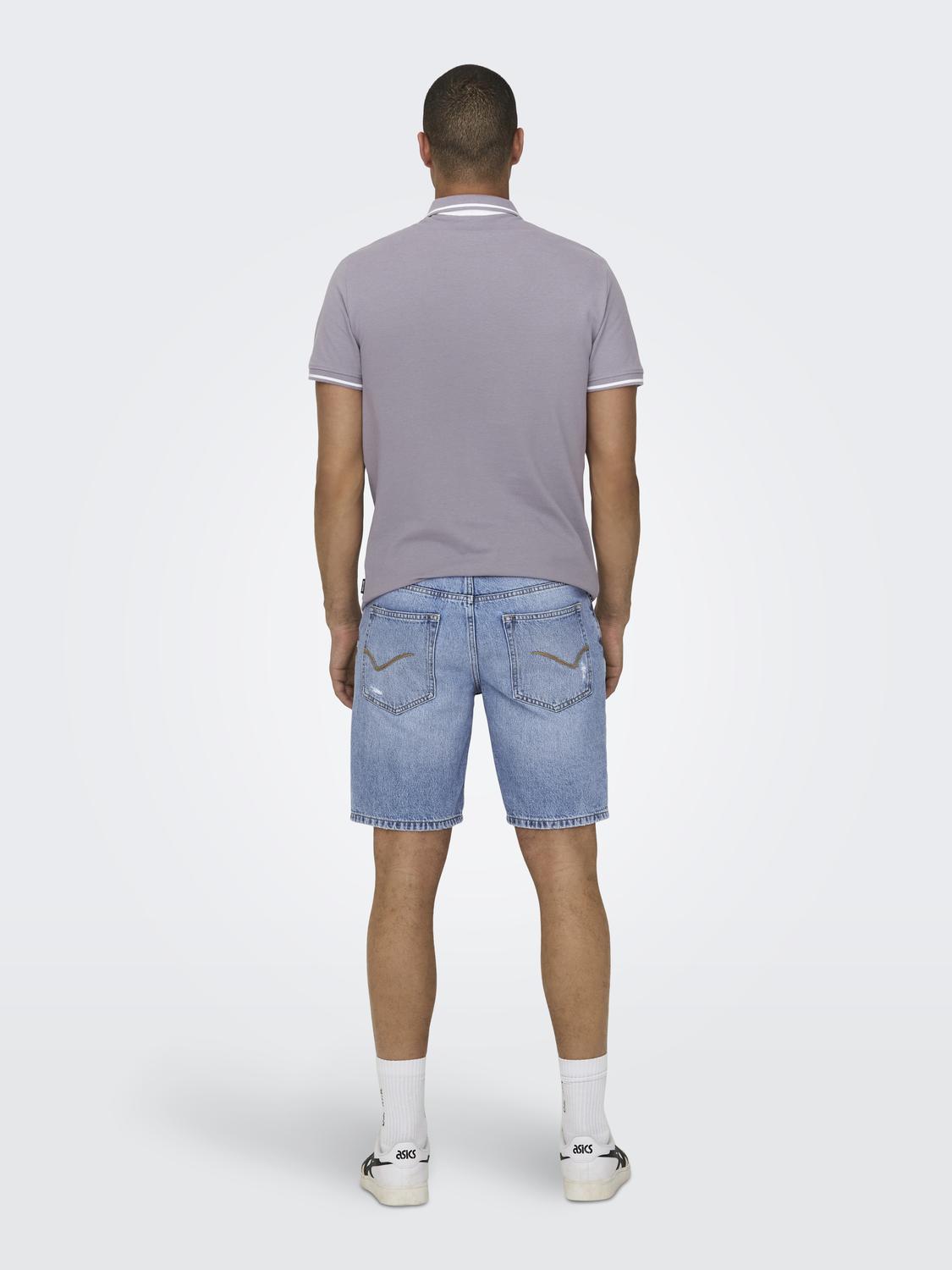 ONSEDGE RAM LBD DEST 9647 AZG DNM SHORTS