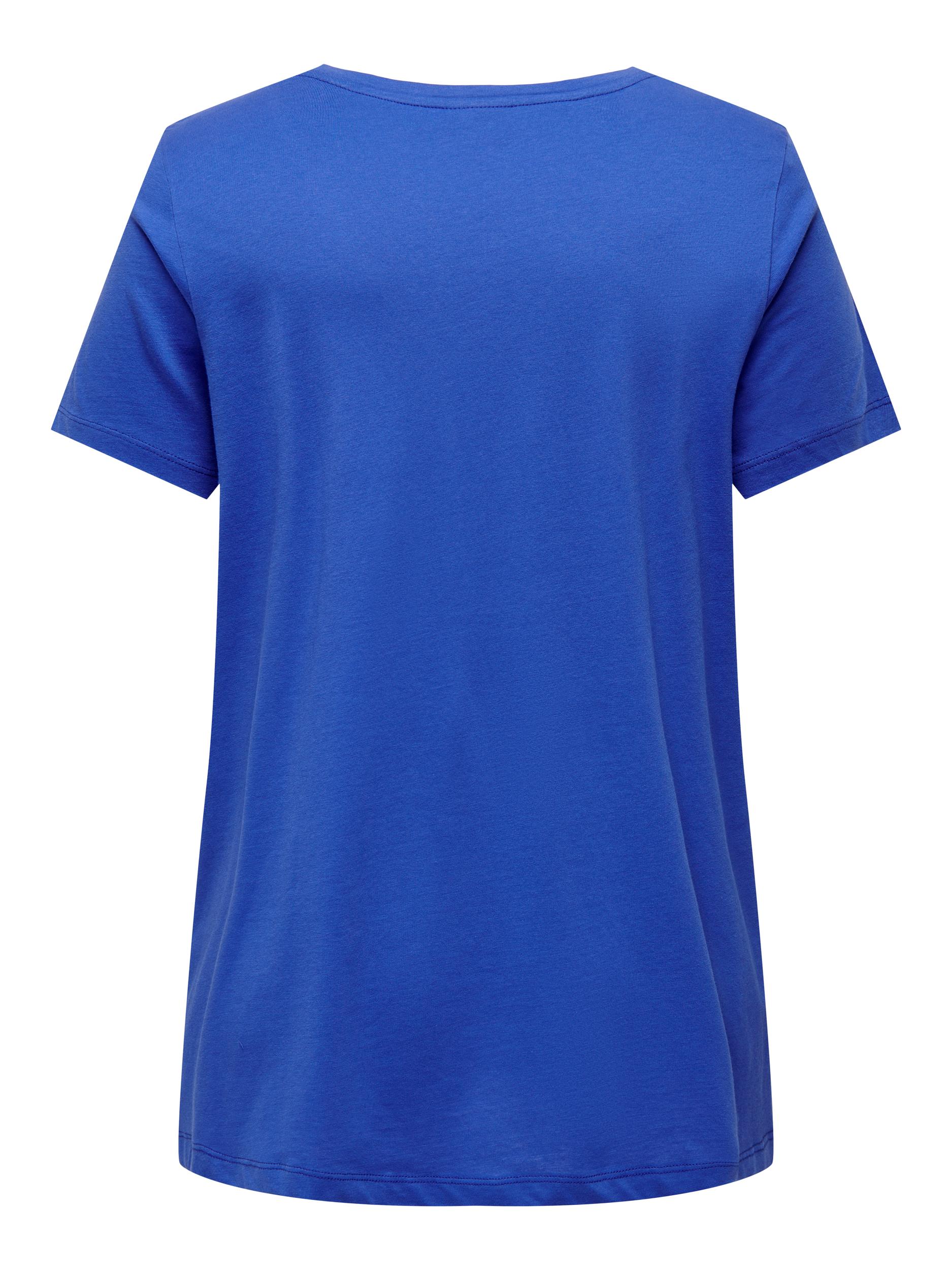 CARBONNIE LIFE S/S V-NECK A-SHAPE TEE