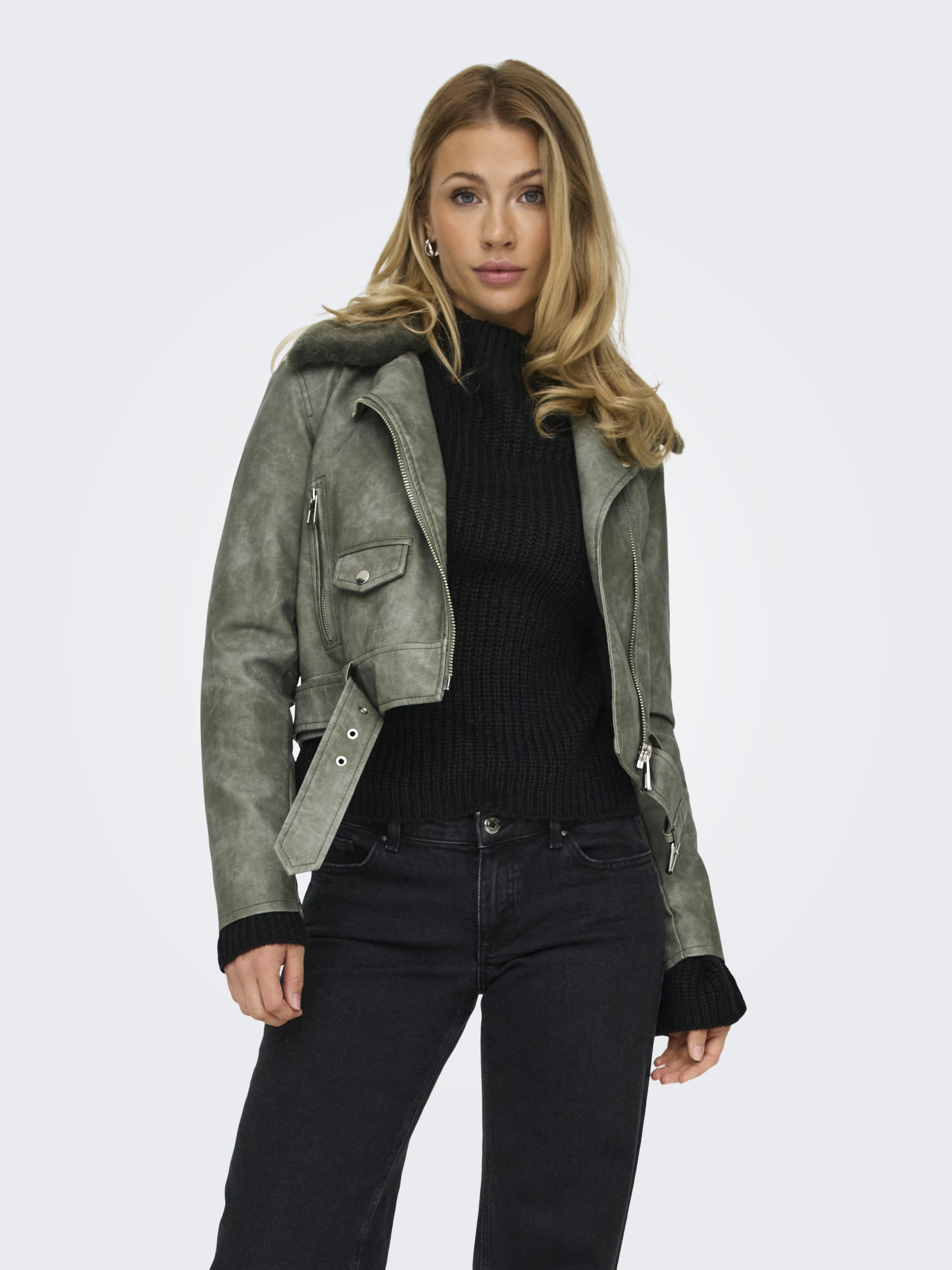 ONLMACY WASHED BIKER CC OTW