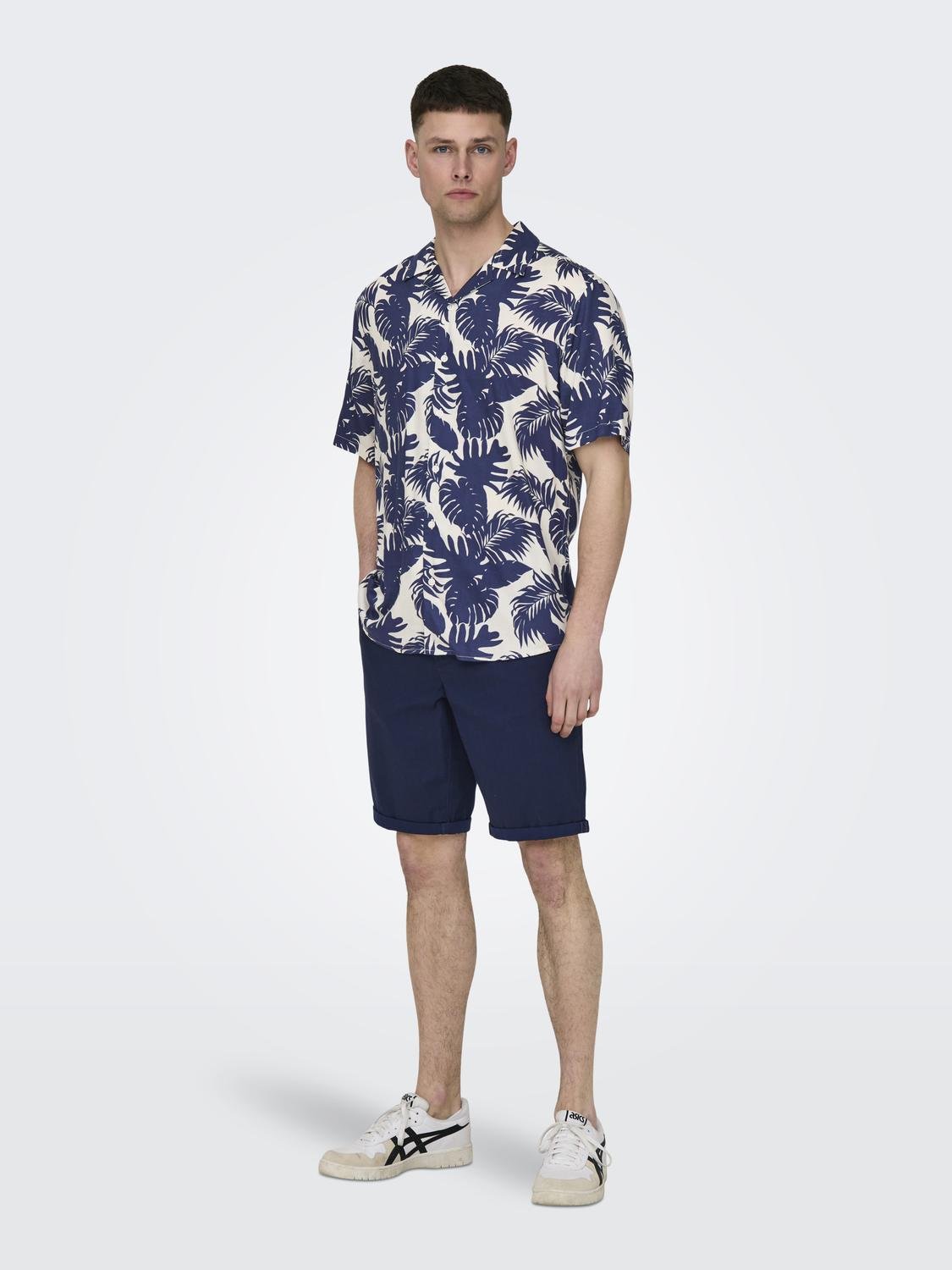 ONSDASH LIFE REG VISC AOP SS SHIRT 8400