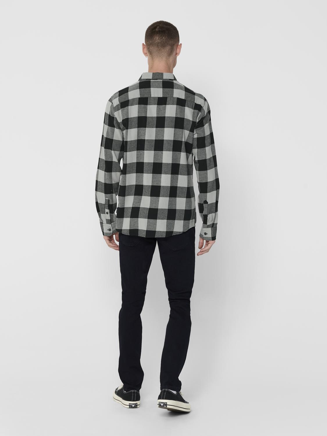 ONSGUDMUND LS CHECKED SHIRT NOOS