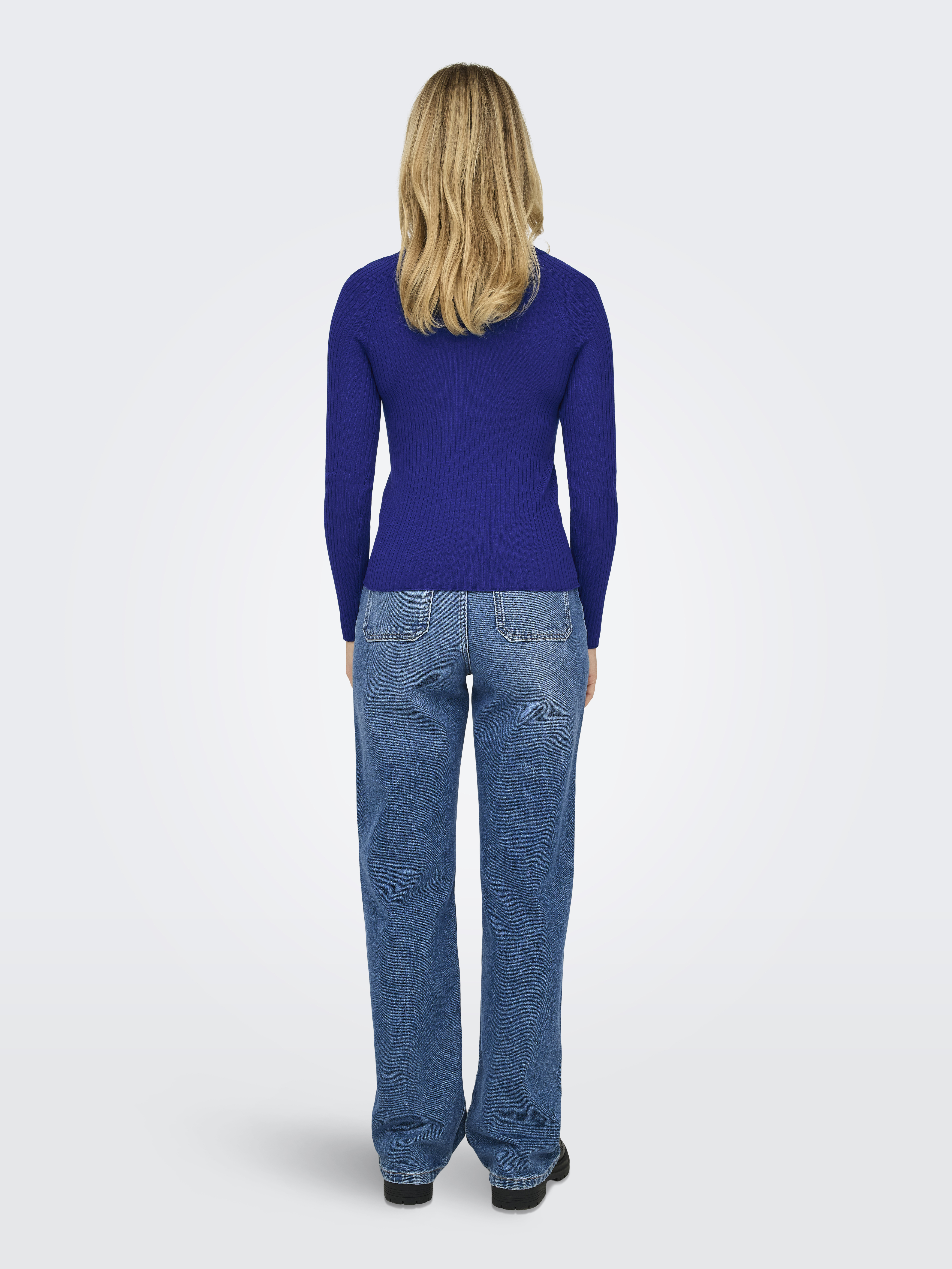 ONLMEDDI LS BUTTON DETAIL O-NECK