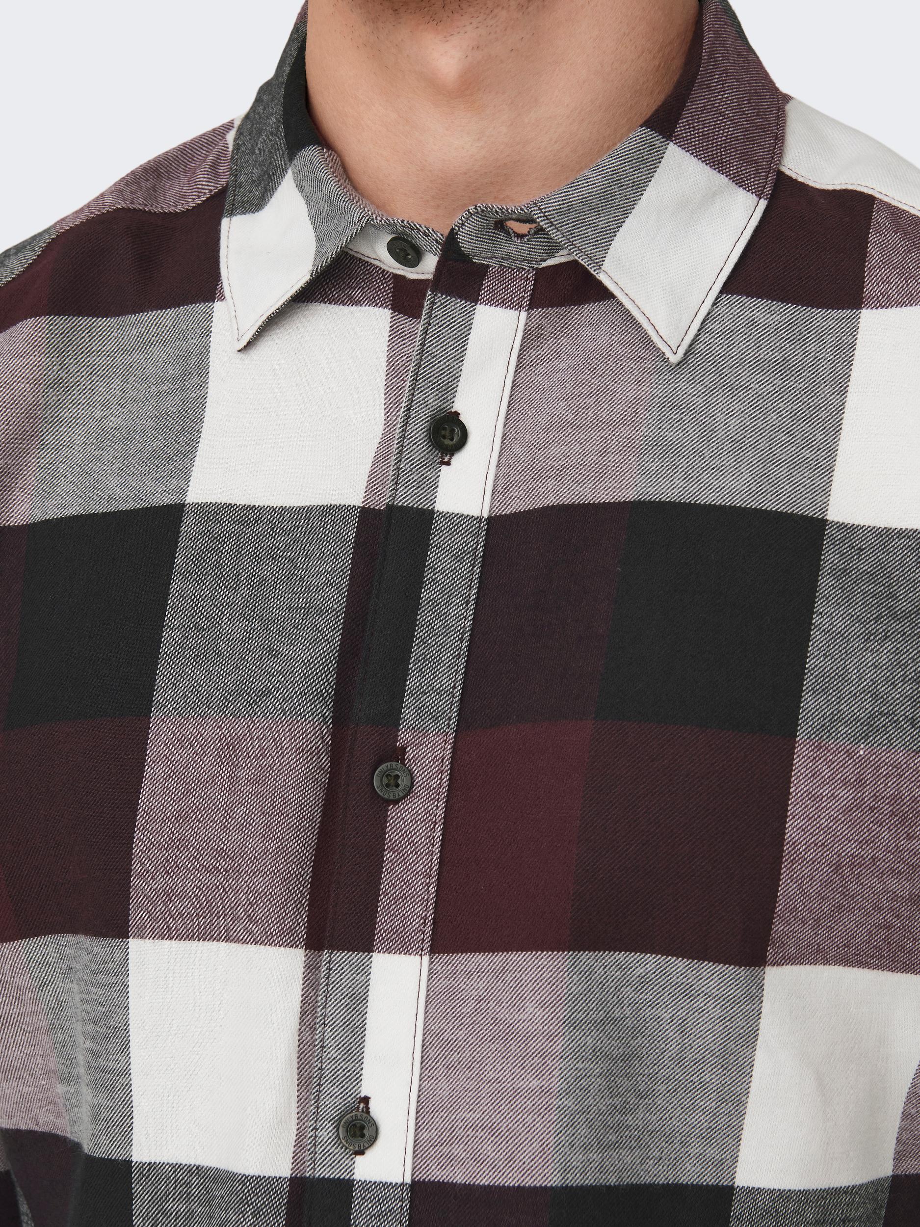 ONSGUDMUND LS 3T CHECK SHIRT NOOS